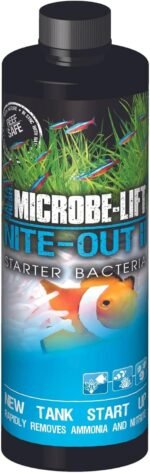 MICROBE-LIFT NITEH08 Nite-Out II Aquarium and Fish Tank Cleaner for Rapid Ammonia and Nitrite Reduction, Freshwater and Saltwater, 8 Ounces - Image 2
