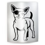 PIRATE Chihuahua Dog - PICK COLOR & SIZE - Breed Canine Vinyl Decal Sticker B - Image 2