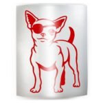 PIRATE Chihuahua Dog - PICK COLOR & SIZE - Breed Canine Vinyl Decal Sticker D - Image 2