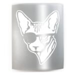 PIRATE Sphynx Funny - PICK COLOR & SIZE - Cat Feline Breed Pet Love Vinyl Decal Sticker A - Image 2