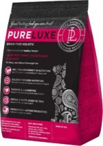 PURELUXE Grain and Gluten Free Cat Food, Healthy Weight Elite Nutrition, Turkey, Chicken, Salmon, for Senior, Less Active, Overweight Cats, All Life Stages and Breeds, Made in The USA, 3.3lbs - Image 2