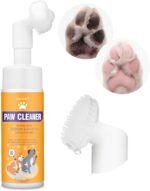 Paw Cleaner for Dogs and Cats,Magic Foam - Clean Paws No-Rinse Foaming Cleanser-Dry Shampoo, Foot Cleaner Brush - with Rose Extract, Odor Control Wash - Good for Puppy - Image 2