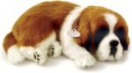 Perfect Petzzz St. Bernard Breathable Plush with pink Tote For Plush Breathing Pet, and Dog Food, Treats, and Chew Toy - Image 2