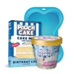 Pooch Cake Dog Birthday Kit - Birthday Cake Flavor Cake & Birthday Cake Ice Cream Mix for Dogs… - Image 2