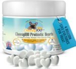 Probiotic Dog Treats - Gentle Freeze-Dried Yogurt Hearts with 4 Billion Live Cultures - Image 2