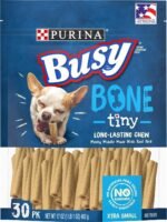 Purina Busy Made in USA Facilities Toy Breed Dog Bones, Tiny - (Pack of 4) 30 ct. Pouches - Image 2