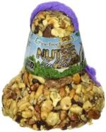 Set of 4 Pine Tree Farms Nutsie Seed Bells with Nets, 18 oz. Each - Image 2