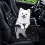 Small Dog Car Seats for Small Dogs,Portable Puppy/Pet Car Booster Seat with Clip-On Leash and Mesh Window for Pet Up to 11 lbs - Image 2