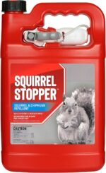 Squirrel Stopper, Liquid Animal Stopper Repellent, All Natural, Effective All Year Round, Safe for People and Pets, No Harsh Chemicals, Ready to Use, Squirrel Repellent - 1 Gallon - Image 2