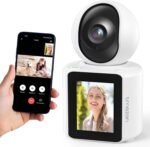 TMEZON Video Pet Dog Camera Indoor Two Way Wireless Security Camera Monitor 1080P with Phone app and Motion Detection,Baby/Elderly/Nanny Audio Calling Device Pan Tilt - Image 2