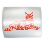 Tabby Cat - PICK COLOR & SIZE - Tiger Toyger Feline Breed Pet Vinyl Decal Sticker K - Image 2