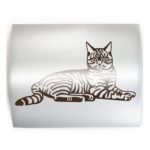 Tabby Cat - PICK COLOR & SIZE - Tiger Toyger Feline Breed Pet Vinyl Decal Sticker M - Image 2