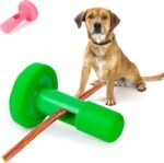 Tarli Bully Stick Bolt for Dogs Dog Treat Holder, Hold on to last bite - Securely Firm to help prevent Choking, Dog Safety Device - Silicone Covering for Floor Protection and Noise Reduction - Image 2