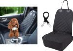 Waterproof Front Seat Car Cover, Pet Front Cover for Cars, Scratch Proof & Nonslip Seat Pet Cover, Dog Car Seat Cover with Safety Belt Fits Most Cars, Suvs - Image 2