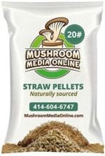 Wheat Straw Pellets - Great for Gourmet Mushroom Growing Substrate, High Absorption; 10 Pounds - Image 2