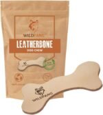 Wildfang® Leather Bones for Dogs | Dental Care, Snack & chew Toys | Leather Chewing Bones - Image 2