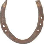 Wonder Care Horseshoe Authentic Used Horseshoe Good Luck Charm Rustic Auspicious Lucky Gift Cast Iron Real Horseshoe for Wall Decorations Prosperity and Fortune - Image 2