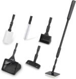 hygger 6-in-1 Aquarium Cleaning Tools, Multipurpose Fish Tank Cleaning Kit for 20-160 Gallon Tank with Telescopic Long Handle,6 Clean Heads - Image 2