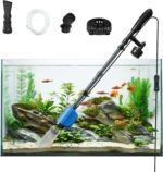 lives Electric Aquarium Vacuum Gravel Cleaner, 32W 6 in 1 Multifunction Automatic Fish Tank Gravel Cleaner Vacuum for Wash Sand & Water Changer - Image 2
