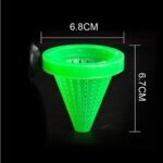 1 Pc White Cone Shape Aquarium Red Worm Fish Feeder with Suction 7cm Height Professional, Automatic Fish Feeders, Fish and Aquatic Pets - Image 2