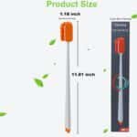 Small Fish Tank Cleaner - Algae Scraper for Glass Aquariums - Aquarium Brush & Scrubber Tool Adapted for Cleaning Glass and Acrylic Aquariums. - Image 6