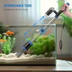 Electric Aquarium Vacuum Gravel Cleaner: 36W Fish Tank Vacuum Gravel Cleaner with Strong Suction for Water Change Wash Sand Water Shower and Water Circulation, Timed Off - Image 8