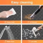 Dog Car Seat Cover - Waterproof Pet Hammock with 4 Bags Side Flap, Scratchproof and Nonslip Backseat Protection for Car, Truck and SUV (Black) - Image 7