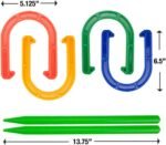 Plastic Horseshoe and Ring Toss Game Set (2 in 1) by K-Roo Sports - Image 5