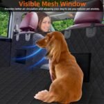 Dog Car Seat Cover for Back Seat,Dog Seat Cover for Back Seat with Hard Bottom,Backseat Cover for Dogs in Car 330 lbs,Waterproof Dog Car Seat Cover for Car,SUV & Truck - Image 5