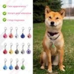 14 Pack Cat Dog Collar Bells Colourful Pet Small Bells with Clasps Bell for Cat Collar Dog Collar Charms Cat and Dog Round Bells Pet Collar Accessories for Dog Cat Kitty Puppy Pet - Image 6