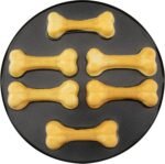 Nostalgia MyMini Dog Treats Maker for Homemade Puppy Treats, 6 Nonstick Bone Shaped Molds on Dual Sided Cooking Surface, Recipes Included - Image 5