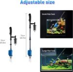 Aquarium Vacuum Gravel Cleaner, 6 in 1 Fish Tank Cleaning Kit,32W Automatic Aquarium Vacuum Gravel Cleaner Set for Change Water Wash Sand Water Filter and Water Circulation - Image 5