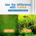 FL!PPER Flipper Platinum Aquarium Algae Scraper (28” Rigid Shaft) - Aquarium Glass Cleaner Tool with Serrated Blade - Algae Remover for Fish Tank Scraper for Glass Aquariums and Acrylic Tanks - Image 4