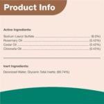 NaturVet Natural Horse Spray for Flies – for Horses Coat, Legs, Shoulders & Neck – Includes Citronella, Rosemary, Cedar Oils – Herbal Fragrance for Horses – 32 Oz. - Image 7