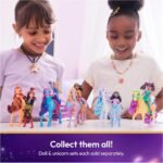 Unicorn Academy, Layla & Glacier Set with 2 Riding Accessories & Hair Styling Tool, Dolls & Unicorn Toys for Girls Ages 4 and up - Image 7