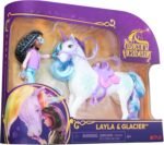 Unicorn Academy, Layla & Glacier Set with 2 Riding Accessories & Hair Styling Tool, Dolls & Unicorn Toys for Girls Ages 4 and up - Image 9