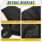 2 Pcs Horse Bucket Cover Splash Proof Rim Bucket Rim for Horse 5 Gallon Water Cover Bucket Top, Black, 15.75 Inch - Image 4