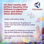 DrTim’s Aquatics First Defense for Saltwater Aquariums – Stress Relief & Immune System Support with Vitamins & Immunostimulants for Fish Tanks 32 oz. - Image 5