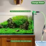 AQQA Aquarium Siphon Gravel Vacuum Fish Tank Cleaner kit,Stress Ball Python Water Changer,Extendable Length and Fixed On Fish Tank,Manually Water Changer Wash Sand (S) - Image 3