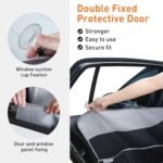 Dog Car Seat Cover for Back Seat, Waterproof Scratch Proof Nonslip Car Seat Protector, Dog Back Seat Cover for Car, Truck and SUV-Medium Size - Image 5