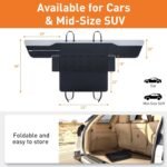 Dog Car Seat Cover for Back Seat, Waterproof Scratch Proof Nonslip Car Seat Protector, Dog Back Seat Cover for Car, Truck and SUV-Medium Size - Image 8