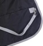 1200D Horse Blanket Waterproof Breathable Turnout (no Filling) Standard Neck Horse Sheet Pink Grey 75IN - Image 5