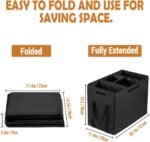 Car Seat Extender for Large Dogs, Back Seat Extender for Dogs up to 120 LBS Large Dog Car Seat with Storage Car Organizer Gap Filler for Front or Back Seat - Image 3