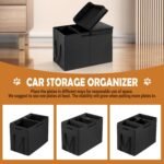 Car Seat Extender for Large Dogs, Back Seat Extender for Dogs up to 120 LBS Large Dog Car Seat with Storage Car Organizer Gap Filler for Front or Back Seat - Image 5