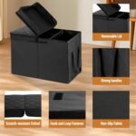 Car Seat Extender for Large Dogs, Back Seat Extender for Dogs up to 120 LBS Large Dog Car Seat with Storage Car Organizer Gap Filler for Front or Back Seat - Image 7