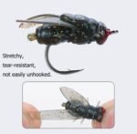 Fly fishing, Fly Fishing Bait 20PCS, 2024 Upgraded Fishing Flies, Shrimp Flavor Fishing Bait, Indestructible Bait without dropping The line Fly Fishing Lures-Fishing Flies - Image 5