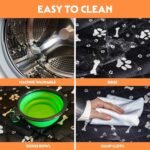 Dog Seat Cover - Waterproof Dog Car Seat Cover for Back Seat - 6 in 1 Trunk, Front, Back Seat Protector Liner and Trunk Cargo Liner for SUV, Truck or Car - 600D Durable Pet & Dog travel Accessories - Image 8