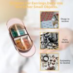 3 Pcs Small Pill Box Travel Pill Organizer for Purse Portable Pill Cases Daily Pill Box for Medicines/Fish Oil/Vitamin/Supplements 4 Compartments - Image 4