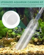 KATUMO Fish Tank Cleaner, Aquarium Gravel Cleaner Kit Fish Tank Siphon Vacuum Cleaner Tools for Large Aquarium Water Changer Fish Tank Changer Turtle Tank Cleaning Gravel and Sand - Image 7