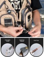 Fly Fishing Accessories 8 PCS,Fly Fishing Forceps,Tippet Holder,Fishing Tippet Spool Ring,Retractable Keychain and Magnetic Keychain with Lanyard,Fly Fishing Tools,Gift for Men - Image 8